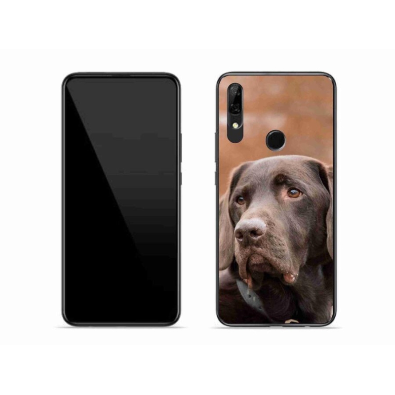 Gél tok mmCase a mobil Huawei P Smart Z - barna labradorhoz