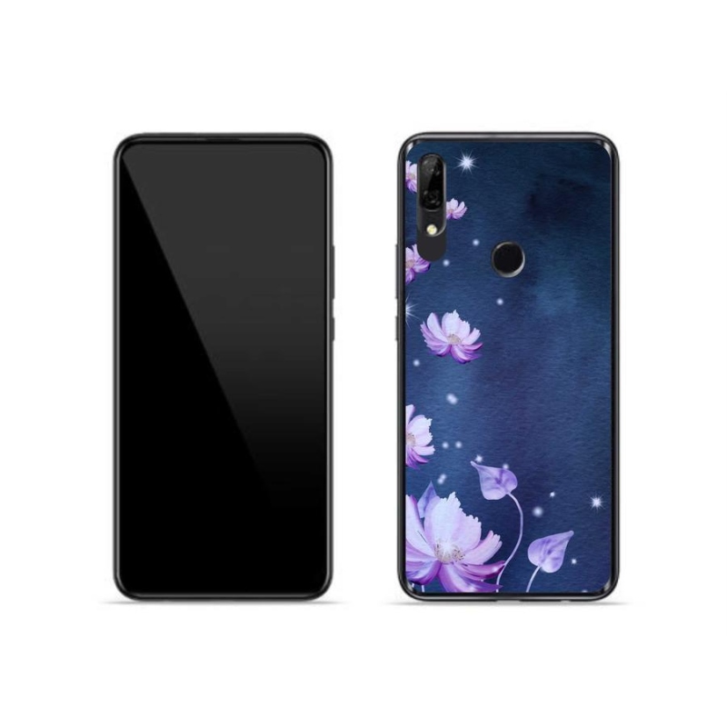 Gél tok mmCase a mobil Huawei P Smart Z mobilhoz - virághullás
