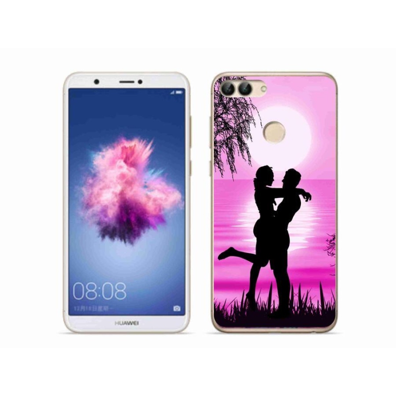 Gél tok mmCase mobil Huawei P Smart - naplemente