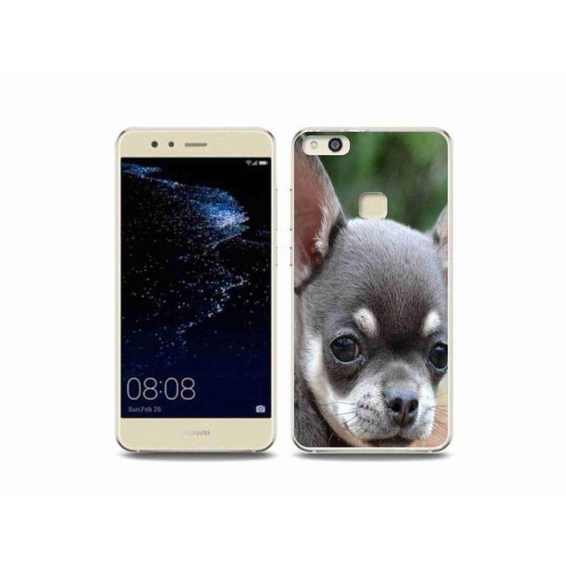 Gél tok mmCase a mobil Huawei P10 Lite - chihuahua - mobiltelefonhoz
