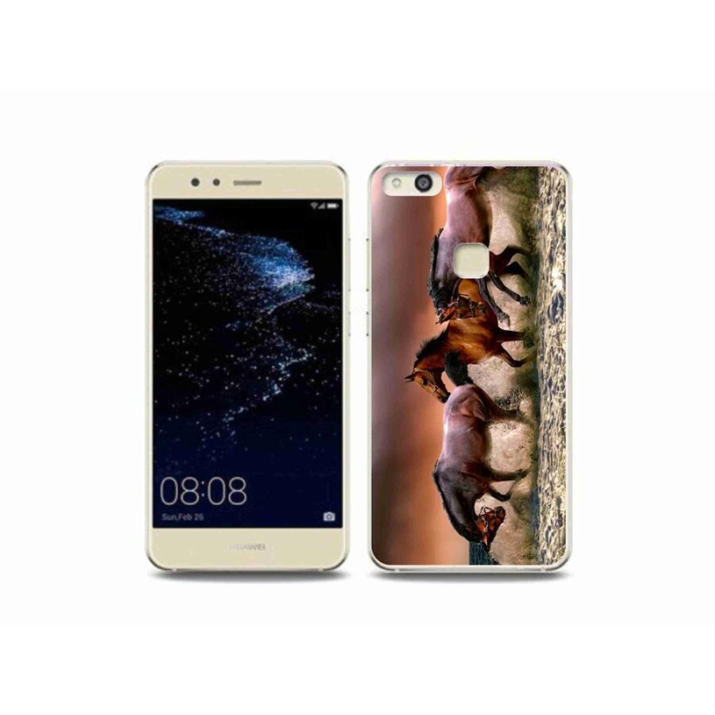 Gél tok mmCase a mobil Huawei P10 Lite - lovak 1