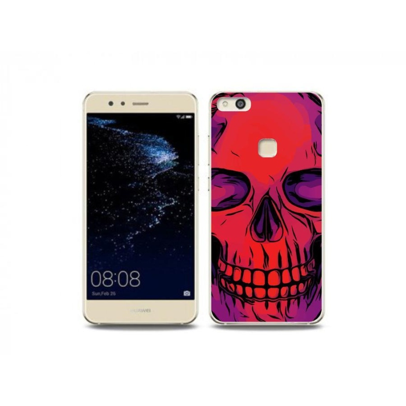 Gél tok mmCase a mobil Huawei P10 Lite készülékhez - koponya