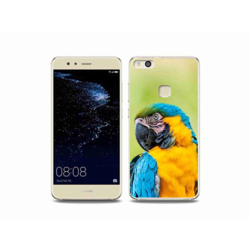 Gél tok mmCase mobil Huawei P10 Lite - papagáj ara 2
