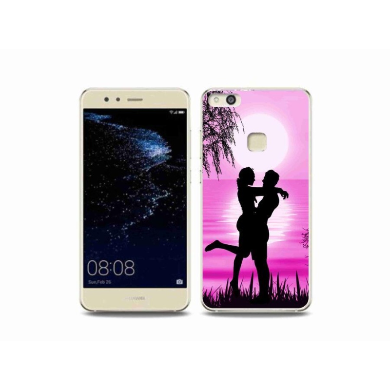 Gél tok mmCase a mobil Huawei P10 Lite készülékhez - naplemente