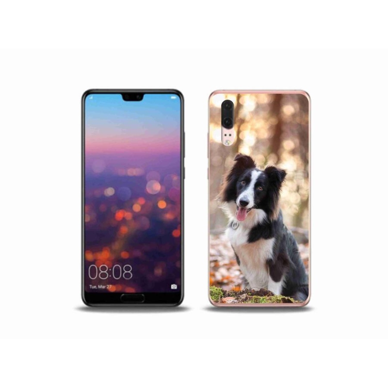 Gél tok mmCase mobil Huawei P20 - border colie 1