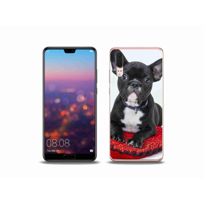 Gél tok mmCase a mobil Huawei P20 - bulldoghoz