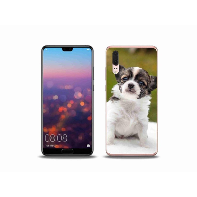 Gél tok mmCase mobil Huawei P20 - chihuahua 4