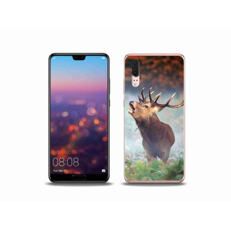 Gél tok mmCase mobil Huawei P20 - szarvas 2
