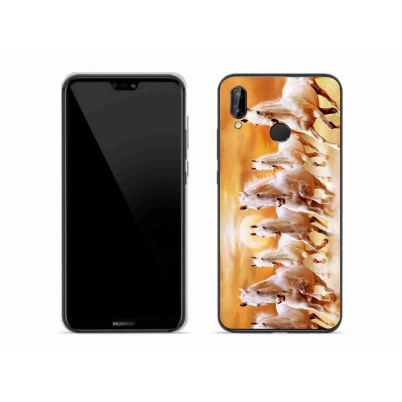 Gél tok mmCase mobil Huawei P20 Lite - lovak 2