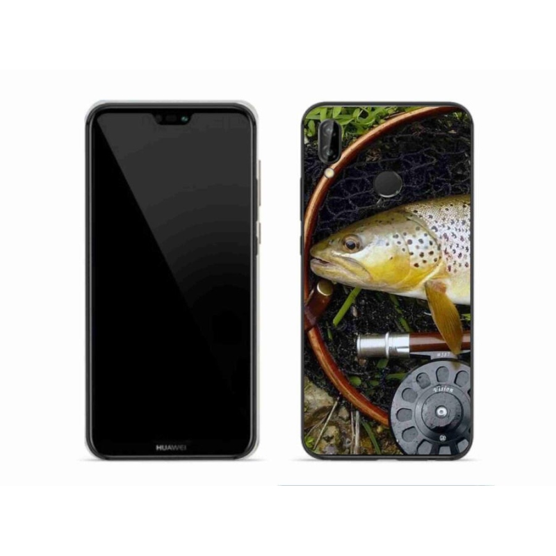 Gél tok mmCase a mobil Huawei P20 Lite készülékhez - pisztráng 2