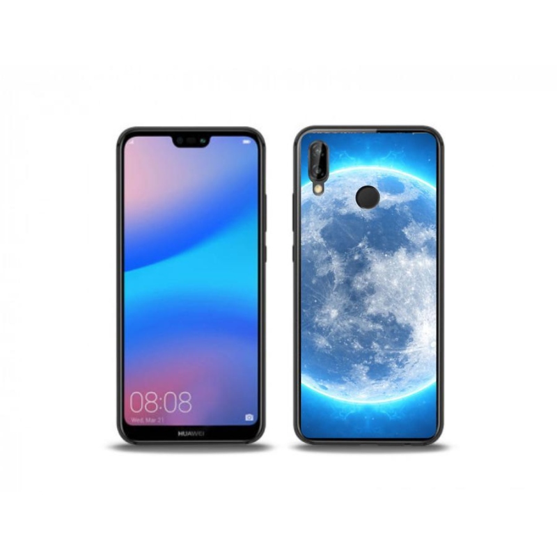 Gél tok mmCase a Huawei P20 Lite készülékhez - földgömb alakú