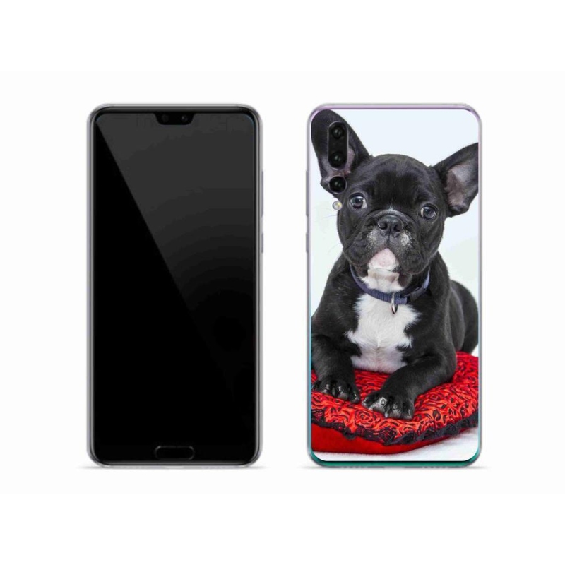 Gél tok mmCase a mobil Huawei P20 Pro - bulldoghoz