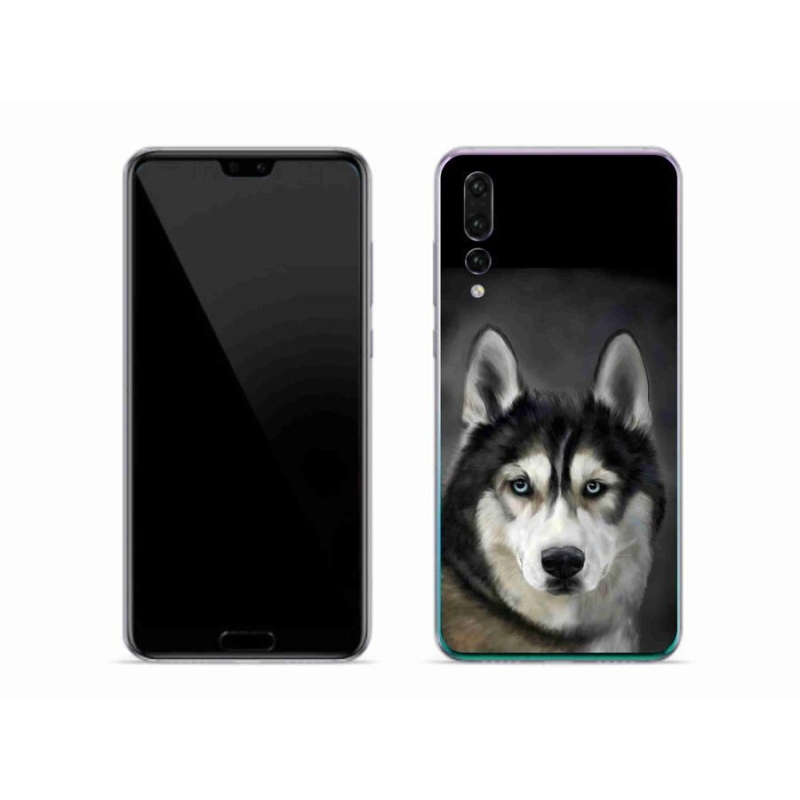 Gél tok mmCase mobil Huawei P20 Pro - husky