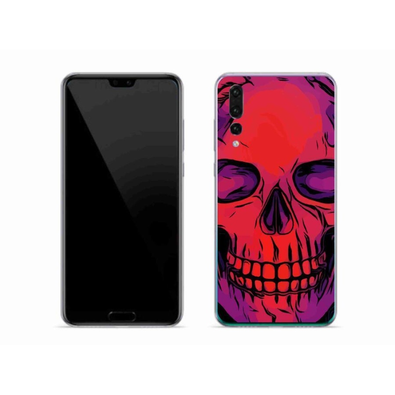 Gél tok mmCase a Huawei P20 Pro-hoz - koponya