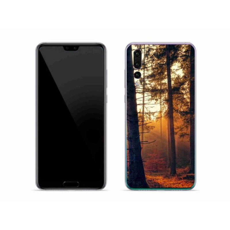 Gél tok mmCase a Huawei P20 Pro készülékhez - erdő