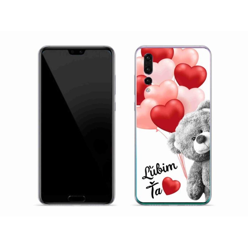 Gél tok mmCase mobil Huawei P20 Pro - I love you en