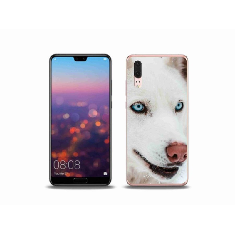 Gél tok mmCase a Huawei P20 készülékhez - kutyaszemmel nézve