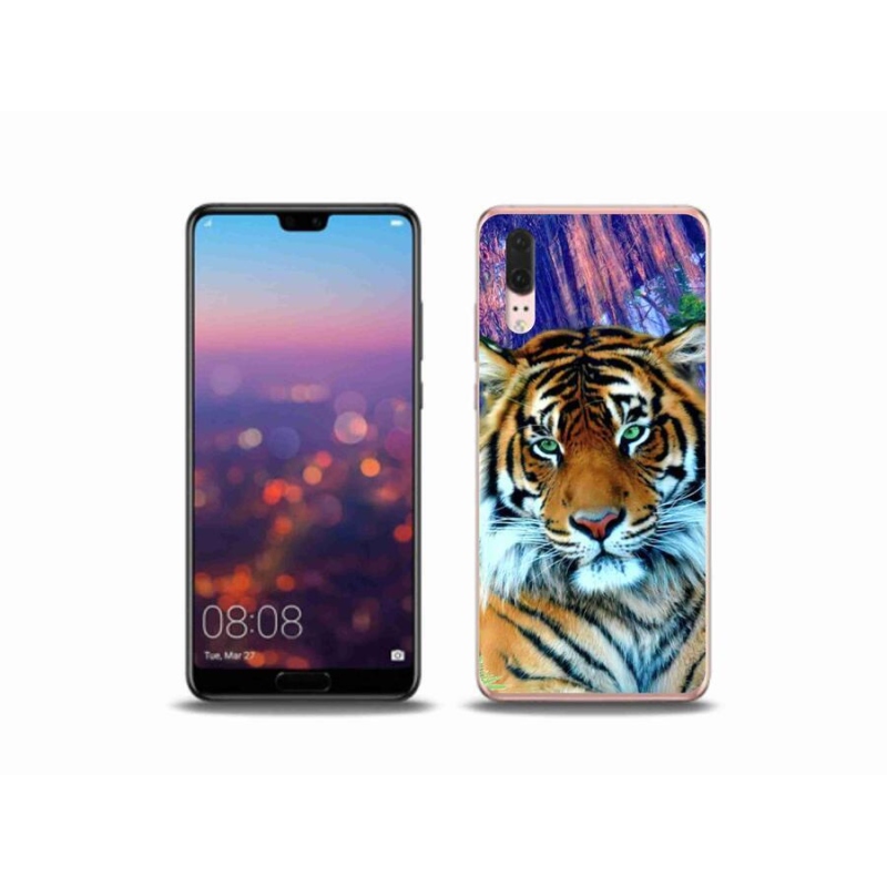 Gél tok mmCase a mobil Huawei P20 - tigrishez