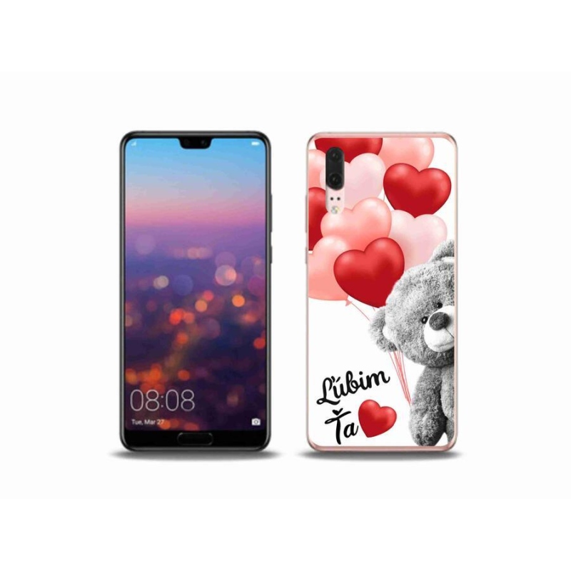 Gél tok mmCase mobil Huawei P20 - I love you en