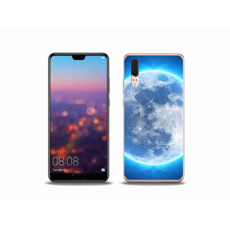 Gél tok mmCase a Huawei P20 készülékhez - földgömb