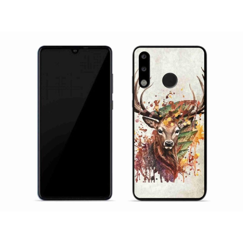 Gél tok mmCase mobil Huawei P30 Lite - szarvas 1