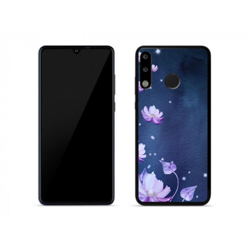 Gél tok mmCase a mobil Huawei P30 Lite készülékhez - virághullás