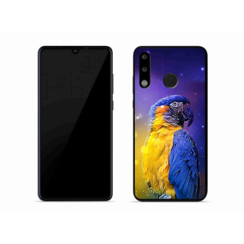 Gél tok mmCase mobil Huawei P30 Lite - papagáj ara 1