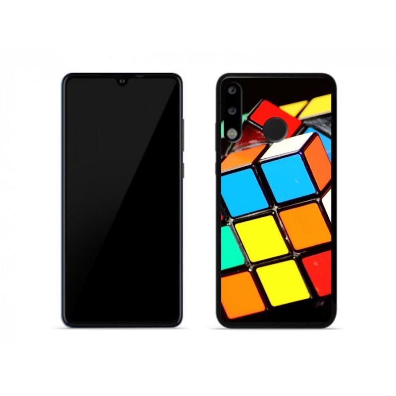Gél tok mmCase mobil Huawei P30 Lite - Rubik kocka