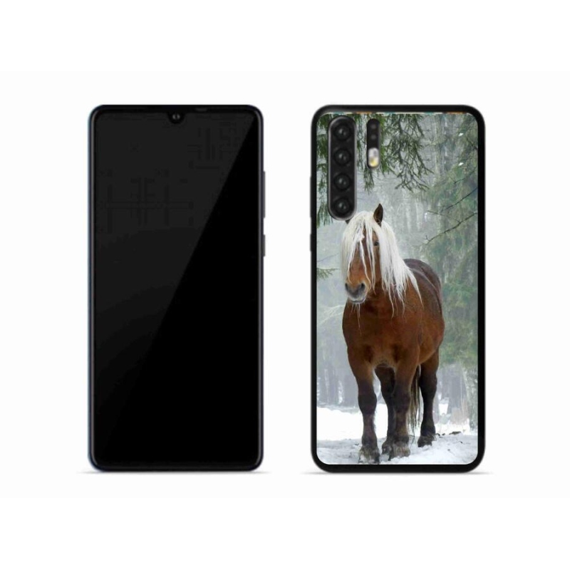 Gél tok mmCase a mobil Huawei P30 Pro - ló az erdőben