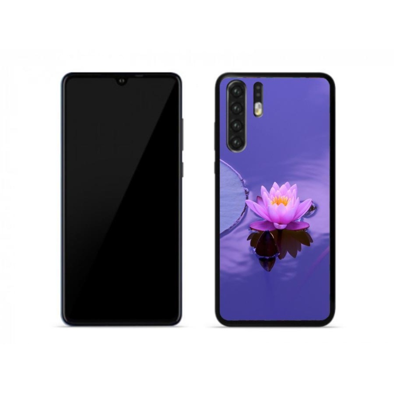 Gél tok mmCase mobil Huawei P30 Pro - virág a felszínen
