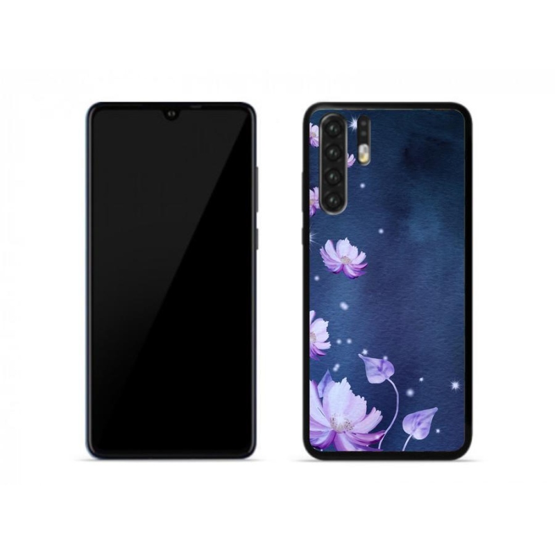 Gél tok mmCase a mobil Huawei P30 Pro készülékhez - hulló virágok