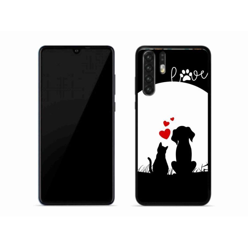 Gél tok mmCase mobil Huawei P30 Pro - állati szeretet