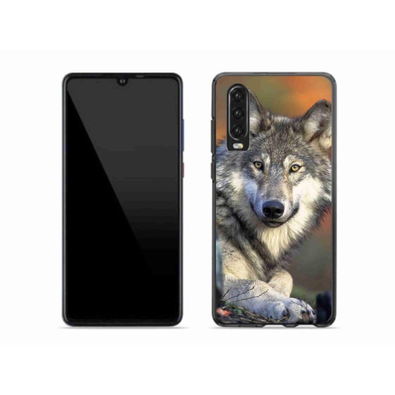 Gél tok mmCase mobil Huawei P30 - farkas