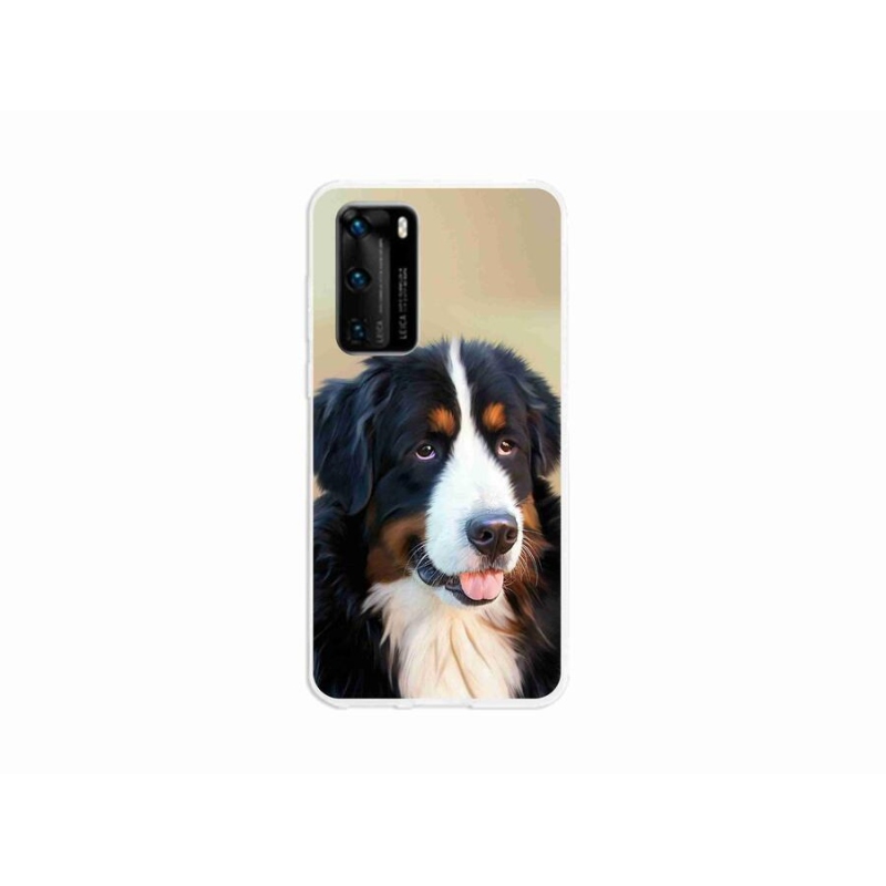 Gél tok mmCase mobil Huawei P40 - Berni Hegyi Kutya - Berni hegyi kutya