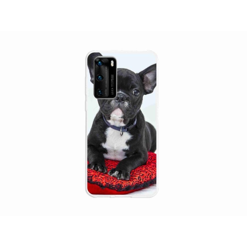 Gél tok mmCase a mobil Huawei P40 - bulldoghoz