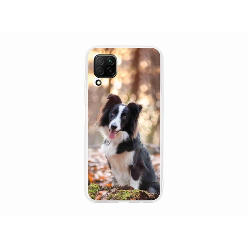 Gél tok mmCase mobil Huawei P40 Lite - border colie 1