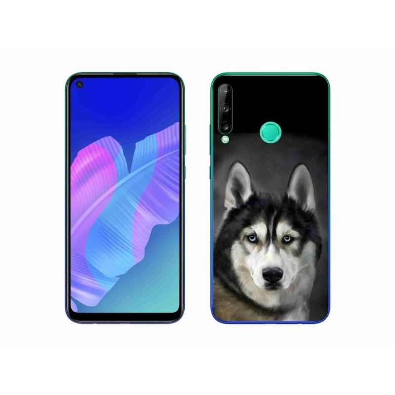 Gél tok mmCase a mobil Huawei P40 Lite E - husky számára