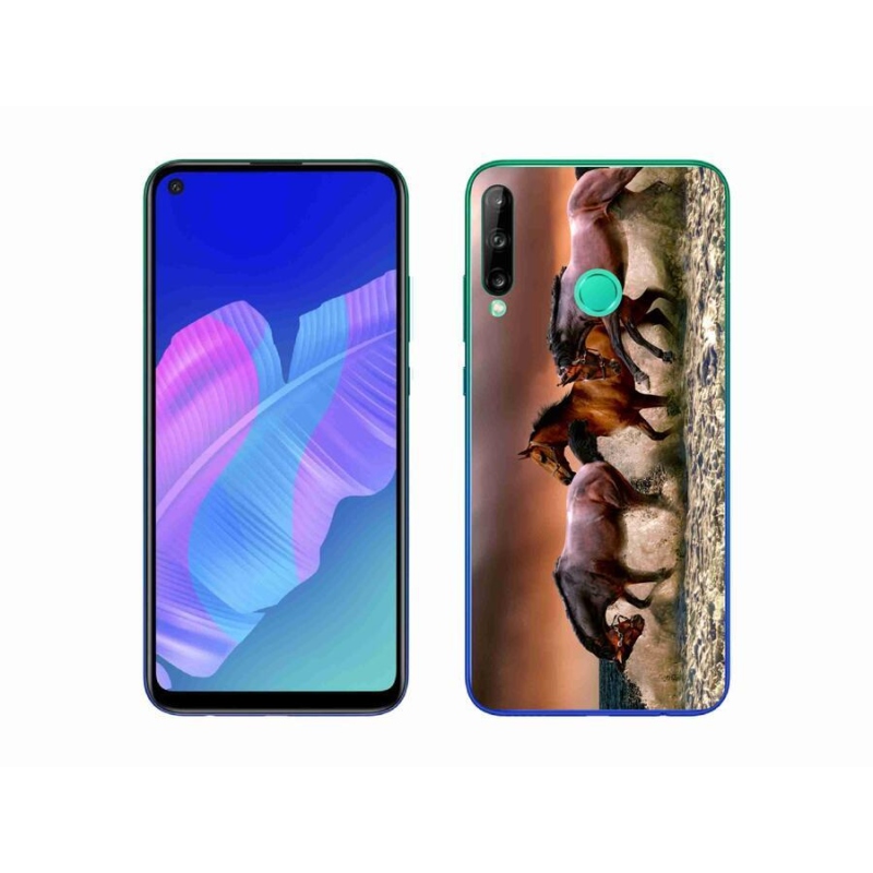 Gél tok mmCase mobil Huawei P40 Lite E - lovak 1