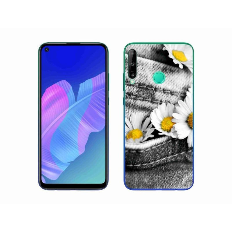 Gél tok mmCase mobil Huawei P40 Lite E - Daisy