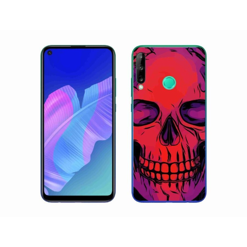 Gél tok mmCase a mobil Huawei P40 Lite E - koponya számára