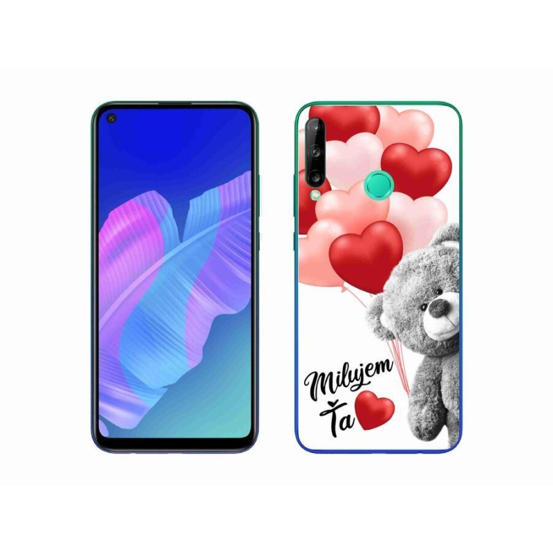 Gél tok mmCase mobil Huawei P40 Lite E - I love you
