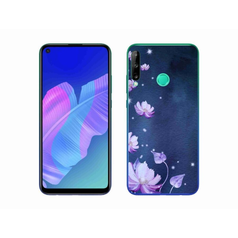 Gél tok mmCase a mobil Huawei P40 Lite E mobilhoz - virághullás