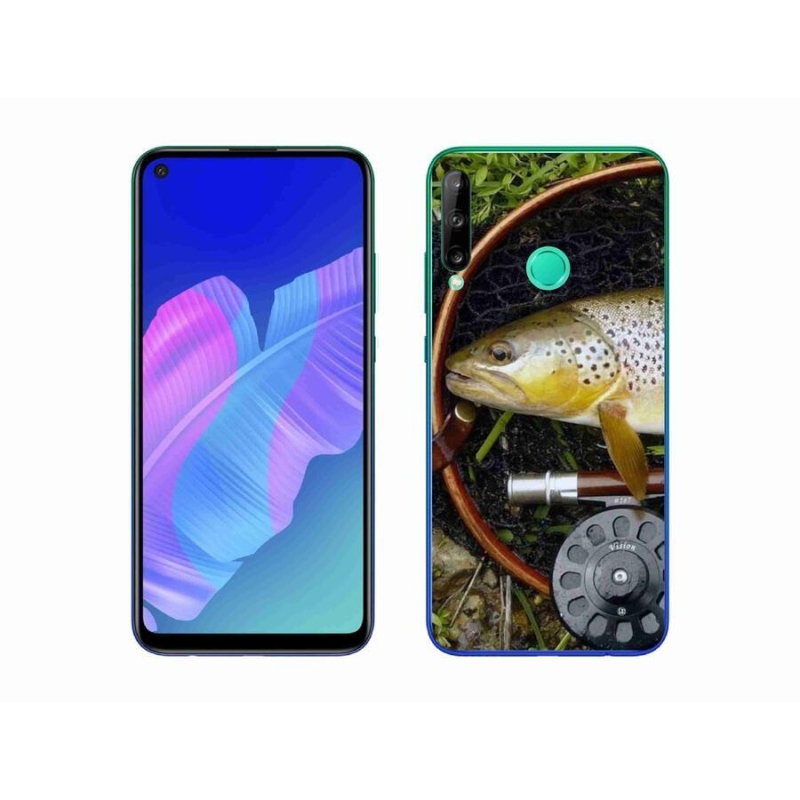 Gél tok mmCase mobil Huawei P40 Lite E - pisztráng 2