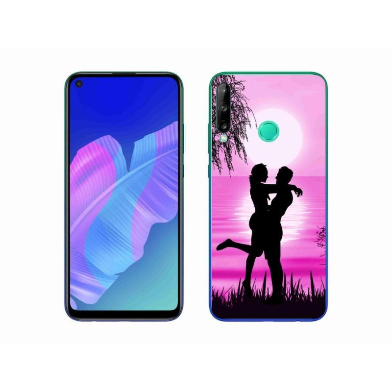 Gél tok mmCase a mobil Huawei P40 Lite E - naplementében