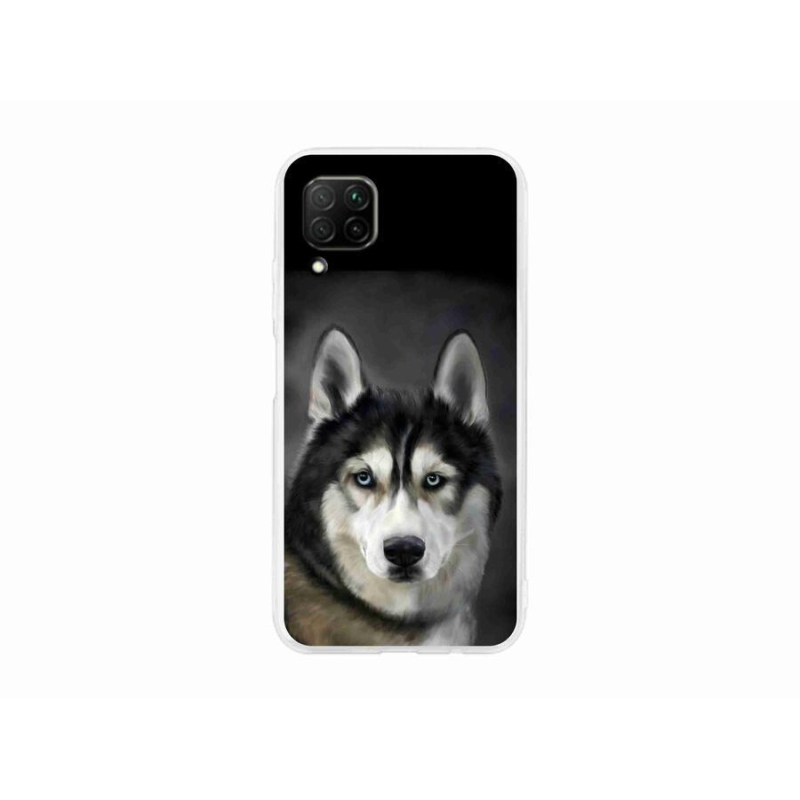 Gél tok mmCase mobil Huawei P40 Lite - husky