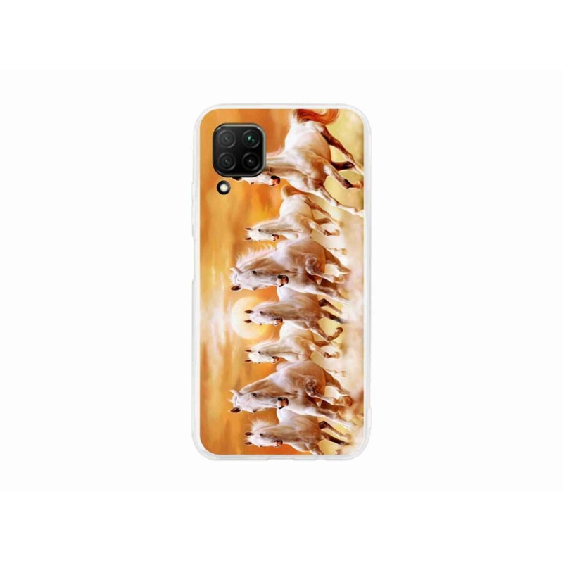 Gél tok mmCase mobil Huawei P40 Lite - lovak 2