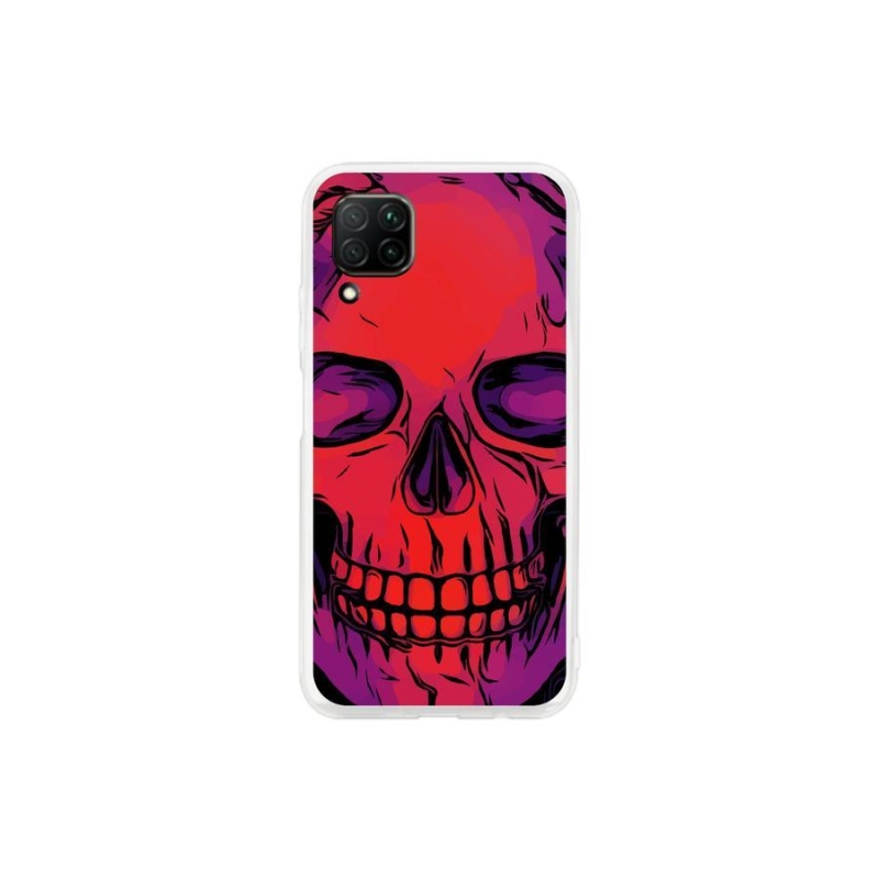 Gél tok mmCase mobil Huawei P40 Lite - koponya