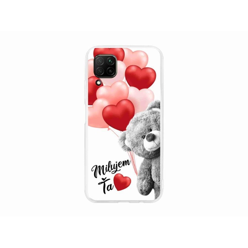 Gél tok mmCase mobil Huawei P40 Lite - I love you