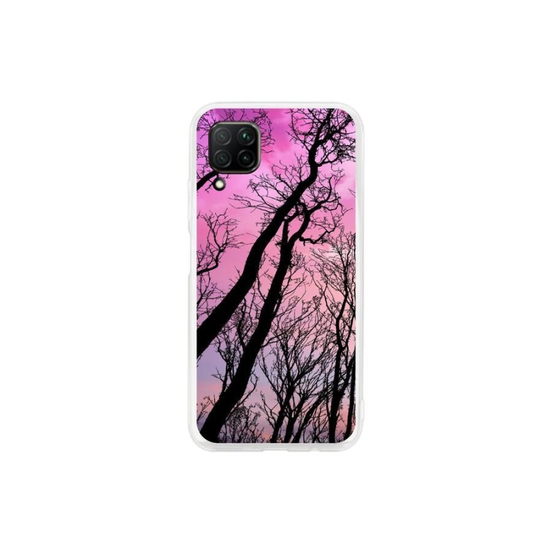 Gél tok mmCase a mobil Huawei P40 Lite - kidőlt fák számára