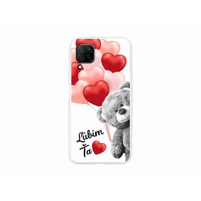 Gél tok mmCase mobil Huawei P40 Lite - I love you en